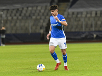 Gabriel Buta is in action during the Romanian Cup match between Sanatatea Cluj and Farul Constanta at Cluj Arena in Cluj, Romania, on Octobe...