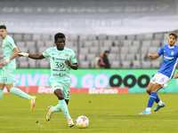 Joseph Aido plays during the Romanian Cup match between Sanatatea Cluj and Farul Constanta at Cluj Arena in Cluj, Romania, on October 31, 20...