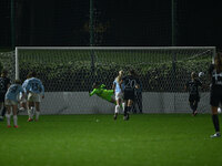 Julia Karlernas of F.C. Como Women scores the goal for 0-1 during the 8th day of the Serie A Femminile eBay Championship between S.S. Lazio...