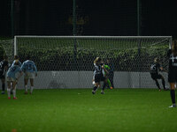 Julia Karlernas of F.C. Como Women scores the goal for 0-1 during the 8th day of the Serie A Femminile eBay Championship between S.S. Lazio...