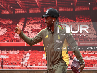 Ola Aina of Nottingham Forest participates in the Premier League match between Nottingham Forest and West Ham United at the City Ground in N...