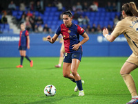 Kika Nazareth plays during the match between FC Barcelona Women and SD Eibar Women, corresponding to week 8 of the Liga F, at the Johan Cruy...