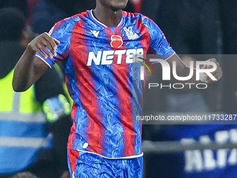 Trevoh Chalobah of Crystal Palace participates in the Premier League match between Wolverhampton Wanderers and Crystal Palace at Molineux in...