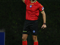 Referee Gianmarco Vailati officiates during the 8th day of the Serie A Femminile eBay Championship between S.S. Lazio and F.C. Como at the M...