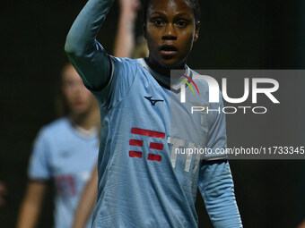 Carina Alicia Baltriop Reyes of S.S. Lazio participates in the 8th day of the Serie A Femminile eBay Championship between S.S. Lazio and F.C...