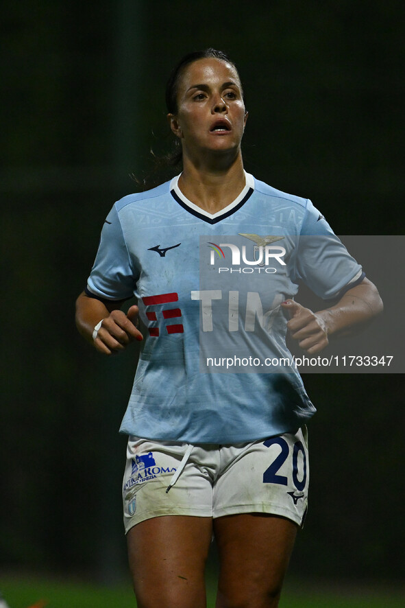 Flaminia Simonetti of S.S. Lazio participates in the 8th day of the Serie A Femminile eBay Championship between S.S. Lazio and F.C. Como at...