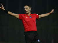 Referee Gianmarco Vailati officiates during the 8th day of the Serie A Femminile eBay Championship between S.S. Lazio and F.C. Como at the M...