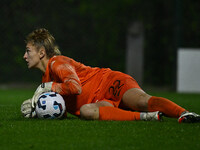 Astrid Gilardi of F.C. Como Women plays during the 8th day of the Serie A Femminile eBay Championship between S.S. Lazio and F.C. Como at th...