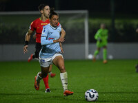 Elisabetta Oliviero of S.S. Lazio is in action during the 8th day of the Serie A Femminile eBay Championship between S.S. Lazio and F.C. Com...