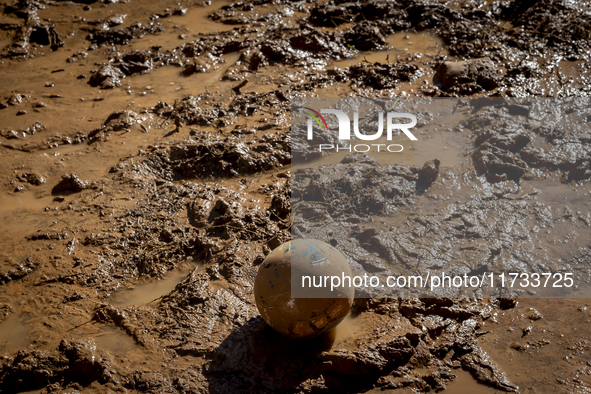 Thousands of volunteers participate in cleaning the areas affected by the floods of October 29 in Valencia. Towns such as Massanassa, Alfafa...