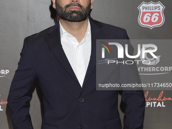 Diego Cardenas attends the red carpet for the Miss Universe Catrinas Gala at Antiguo Colegio de las Vizcainas in Mexico City, Mexico, on Nov...