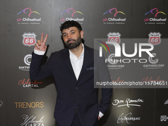 Diego Cardenas attends the red carpet for the Miss Universe Catrinas Gala at Antiguo Colegio de las Vizcainas in Mexico City, Mexico, on Nov...