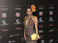 Andrea Bazarte attends the red carpet for the Miss Universe Catrinas Gala at Antiguo Colegio de las Vizcainas in Mexico City, Mexico, on Nov...