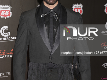 Ra Colmenero attends the red carpet for the Miss Universe Catrinas Gala at Antiguo Colegio de las Vizcainas in Mexico City, Mexico, on Novem...