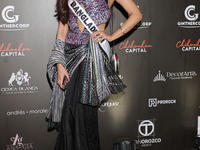 Miss Bangladesh Aniqa Alam attends the red carpet for the Miss Universe Catrinas Gala at Antiguo Colegio de las Vizcainas in Mexico City, Me...