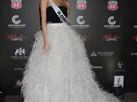 Miss Korea Ariel Han attends the red carpet for the Miss Universe Catrinas Gala at Antiguo Colegio de las Vizcainas in Mexico City, Mexico,...