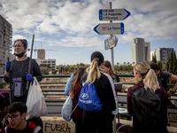 Thousands of volunteers participate in cleaning the areas affected by the floods of October 29 in Valencia. Towns such as Massanassa, Alfafa...