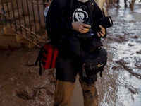 Thousands of volunteers participate in cleaning the areas affected by the floods of October 29 in Valencia. Towns such as Massanassa, Alfafa...