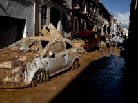 Thousands of volunteers participate in cleaning the areas affected by the floods of October 29 in Valencia. Towns such as Massanassa, Alfafa...