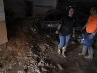 Thousands of volunteers participate in cleaning the areas affected by the floods of October 29 in Valencia. Towns such as Massanassa, Alfafa...