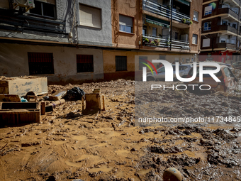 Thousands of volunteers participate in cleaning the areas affected by the floods of October 29 in Valencia. Towns such as Massanassa, Alfafa...