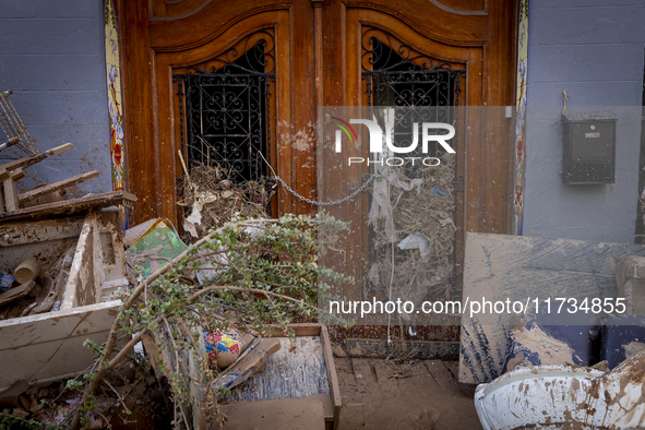 Thousands of volunteers participate in cleaning the areas affected by the floods of October 29 in Valencia. Towns such as Massanassa, Alfafa...