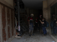 Thousands of volunteers participate in cleaning the areas affected by the floods of October 29 in Valencia. Towns such as Massanassa, Alfafa...