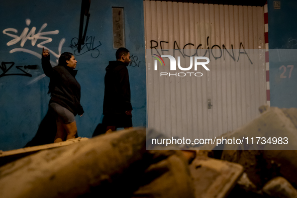 Thousands of volunteers participate in cleaning the areas affected by the floods of October 29 in Valencia. Towns such as Massanassa, Alfafa...