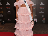 Miss Spain Michelle Jimenez attends the red carpet for the Miss Universe Catrinas Gala at Antiguo Colegio de las Vizcainas in Mexico City, M...