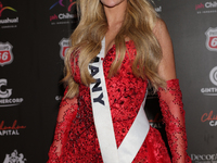 Miss Germany Pia Theissen attends the red carpet for the Miss Universe Catrinas Gala at Antiguo Colegio de las Vizcainas in Mexico City, Mex...