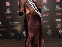 Miss Australia Zoe Creed attends the red carpet for the Miss Universe Catrinas Gala at Antiguo Colegio de las Vizcainas in Mexico City, Mexi...