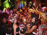 Miss Canada Ashley Callingbull attends the Miss Universe Catrinas Gala at Antiguo Colegio de las Vizcainas in Mexico City, Mexico, on Novemb...