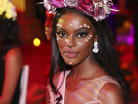 Miss Nigeria Chidimma Adetshina attends the Miss Universe Catrinas Gala at Antiguo Colegio de las Vizcainas in Mexico City, Mexico, on Novem...