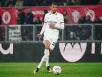 Malick Thiaw (AC Milan) participates in the Italian championship Serie A football match between AC Monza and AC Milan in Monza, Italy, on No...