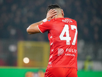 Dany Mota (AC Monza) disappoints during the Italian championship Serie A football match between AC Monza and AC Milan in Monza, Italy, on No...