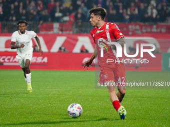 Alessandro Bianco (AC Monza) participates in the Italian championship Serie A football match between AC Monza and AC Milan at U-Power Stadiu...