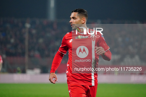 Gianluca Caprari (AC Monza) participates in the Italian championship Serie A football match between AC Monza and AC Milan at U-Power Stadium...