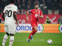 Pablo Mari (AC Monza) participates in the Italian championship Serie A football match between AC Monza and AC Milan at U-Power Stadium in Mo...