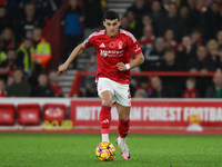 Ram?n Sosa of Nottingham Forest participates in the Premier League match between Nottingham Forest and West Ham United at the City Ground in...