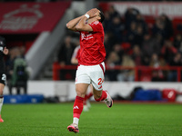 Ramon Sosa of Nottingham Forest reacts after a missed opportunity at goal during the Premier League match between Nottingham Forest and West...