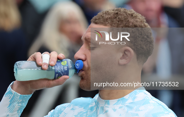 Nick Isiekwe of England plays during the Autumn Nations Series International Rugby match between England and New Zealand at Allianz Stadium...