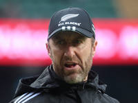 Jason Ryan serves as Assistant Coach during the Autumn Nations Series International Rugby match between England and New Zealand at Allianz S...