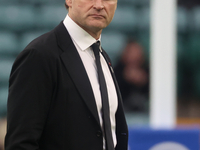 Scott Robertson is the Head Coach of New Zealand during the Autumn Nations Series International Rugby match between England and New Zealand...