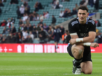 Will Jordan of New Zealand participates in the Autumn Nations Series International Rugby match between England and New Zealand at Allianz St...