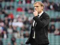 Scott Robertson is the Head Coach of New Zealand during the Autumn Nations Series International Rugby match between England and New Zealand...