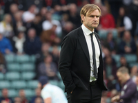 Scott Robertson is the Head Coach of New Zealand during the Autumn Nations Series International Rugby match between England and New Zealand...