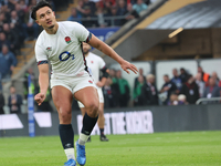 Marcus Smith of England (Harlequins) plays during the Autumn Nations Series International Rugby match between England and New Zealand at All...