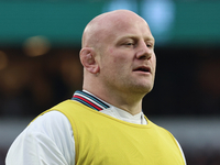 England's Dan Cole (Leicester Tigers) participates in the Autumn Nations Series International Rugby match between England and New Zealand at...