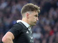 Beauden Barrett of New Zealand is in action during the Autumn Nations Series International Rugby match between England and New Zealand at Al...