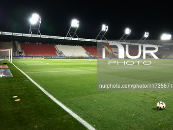 A view ahead of Puszcza Niepolomice - Lech Poznan match of the Ekstraklasa Polish Football League, at Cracovia Stadium in Krakow, Poland on...